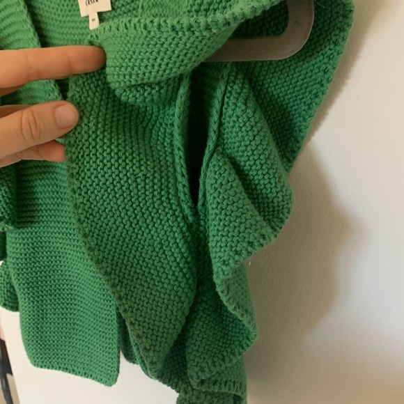 oeuf loved green knit vest - Picture 3 of 4